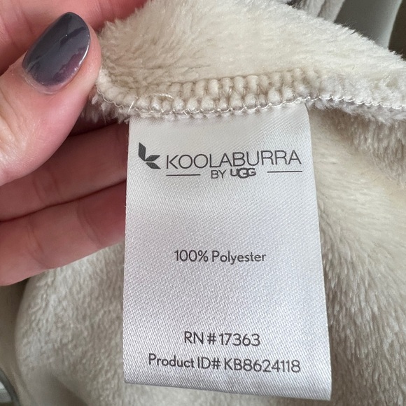 Koolaburra by Ugg wrap robe with collar & pockets, size small, super soft! - Picture 4 of 9